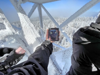 Balsam Mountain Fire Tower - Catskills Fire Tower Challenge 2024 Hiking Balsam Mountain