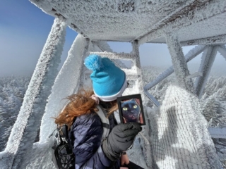Balsam Mountain Fire Tower - Catskills Fire Tower Challenge 2024 Hiking Balsam Mountain