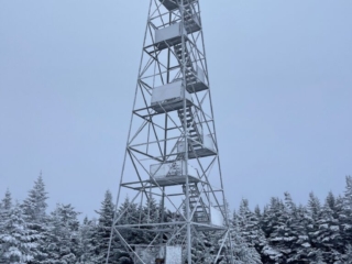 Hunter Mountain Tower - Catskills Fire Tower Challenge 2024 Hiking Hunter Mountain Fire Tower
