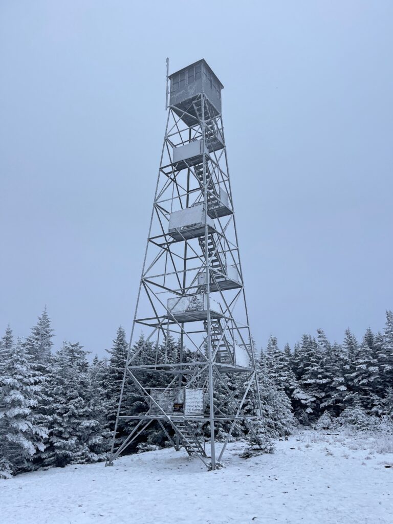 Hiking Hunter Mountain Fire Tower