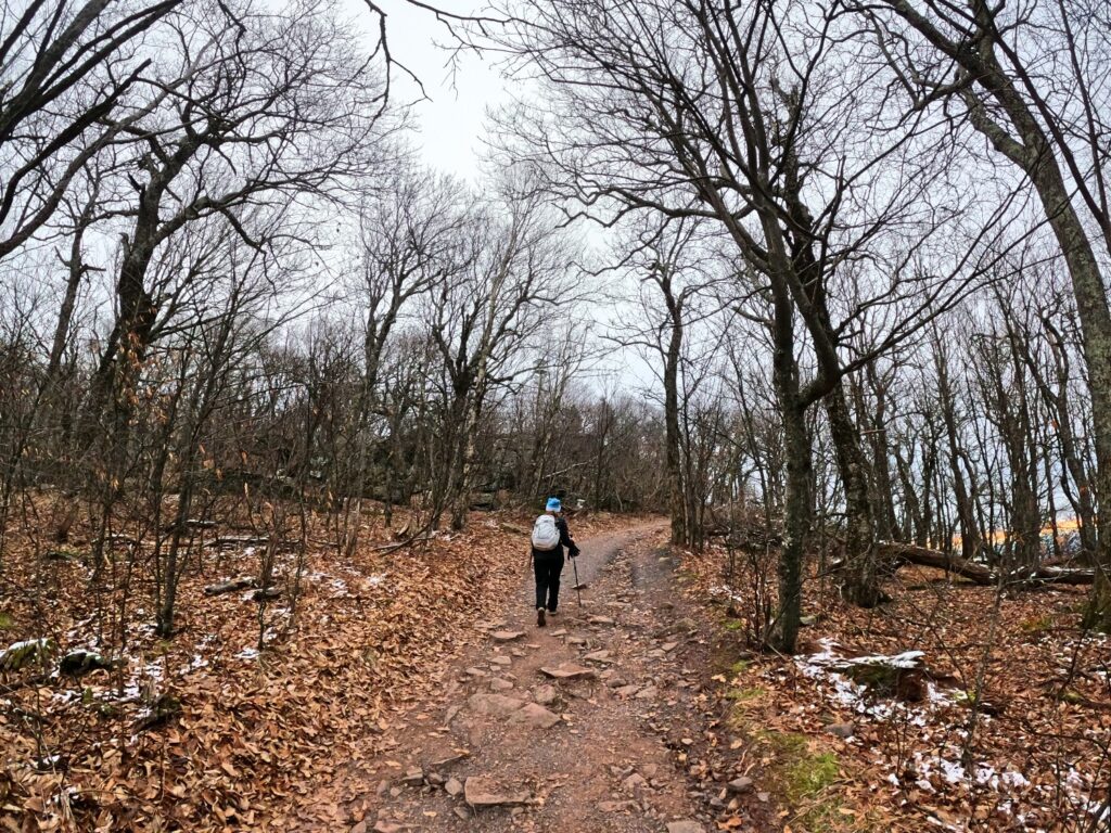 Hiking to Overlook Mountain Fire Tower