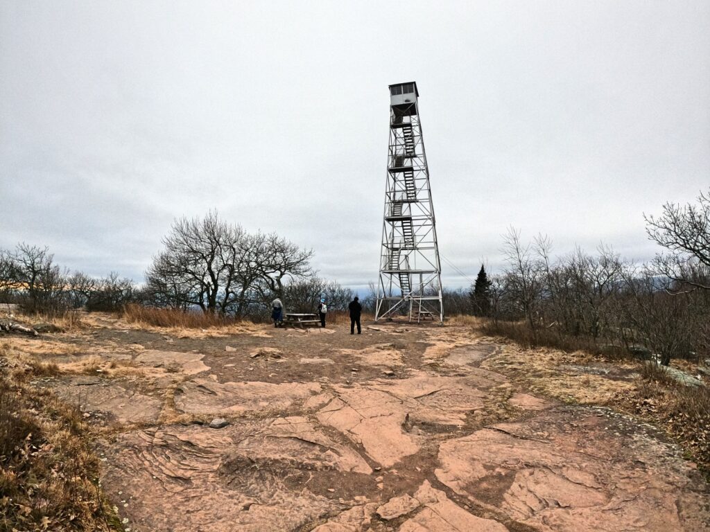 Hiking to Overlook Mountain Fire Tower