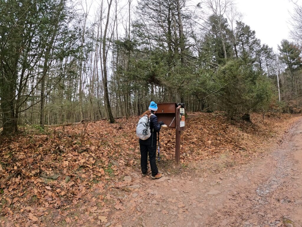 Hiking to Overlook Mountain Fire Tower