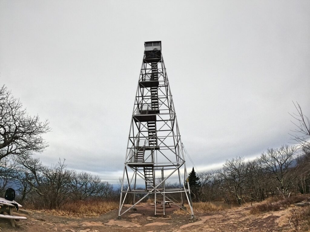 Hiking to Overlook Mountain Fire Tower