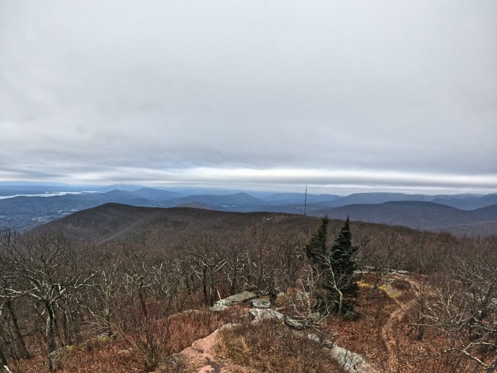 Hiking to Overlook Mountain Fire Tower
