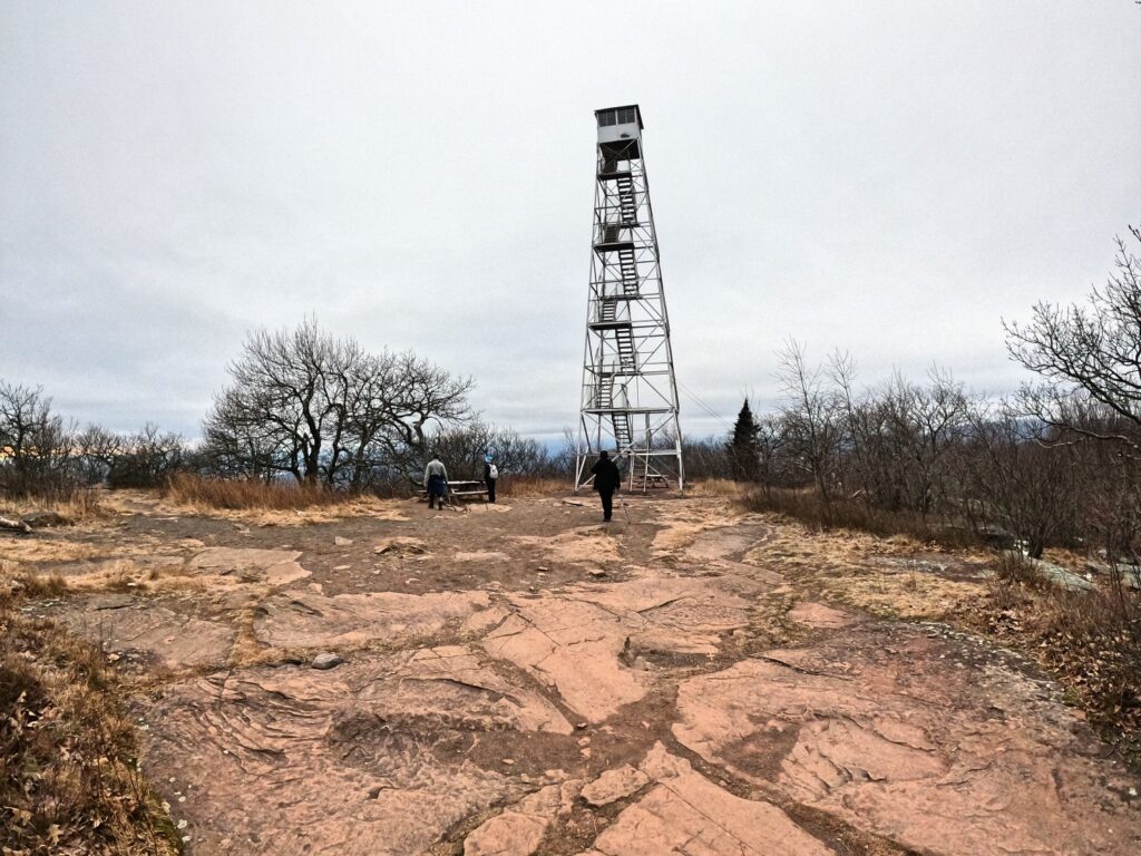 Hiking to Overlook Mountain Fire Tower