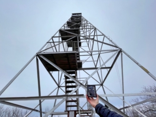 Overlook Fire Tower - Catskills Fire Tower Challenge 2024 Hiking to Overlook Mountain Fire Tower