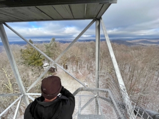 Red Hill Fire Tower - Catskills Fire Tower Challenge 2024 Hiking Red Hill Fire Tower