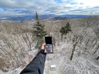 Red Hill Fire Tower - Catskills Fire Tower Challenge 2024 Hiking Red Hill Fire Tower