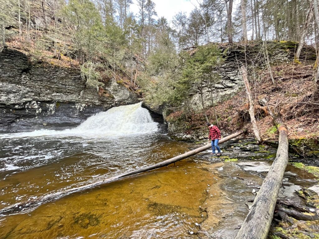 Hiking Waterfalls in PA